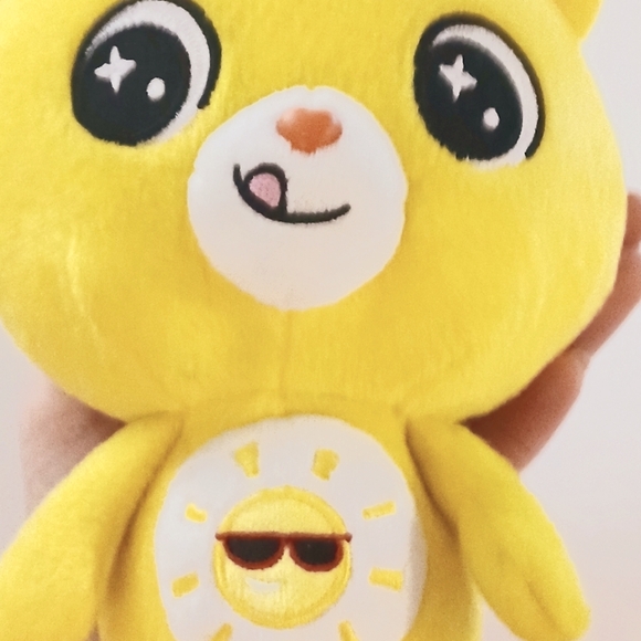 CARE BEAR CUB FUNSHINE SUNSHINE YELLOW PLUSH 2004 - Picture 3 of 8